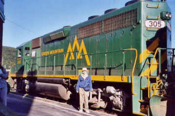 Green Mountain Railroad. Photo by Liz Keating, September 24, 2005